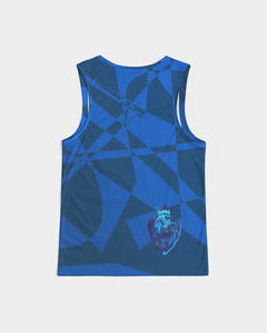 KINGBREED LUX BLUE WATER Men's Sports Tank