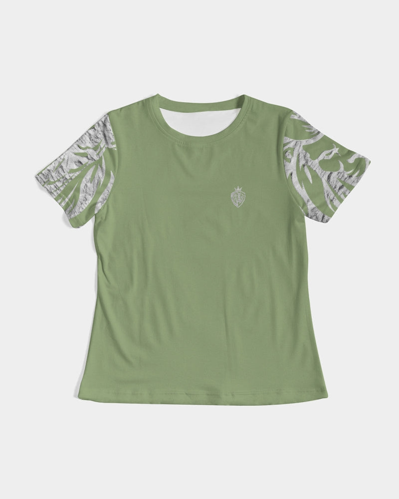KINGBREED ARMY GREEN Women's Tee