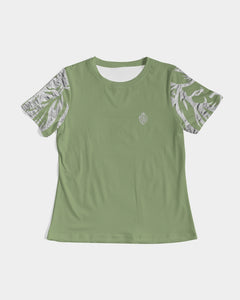 KINGBREED ARMY GREEN Women's Tee