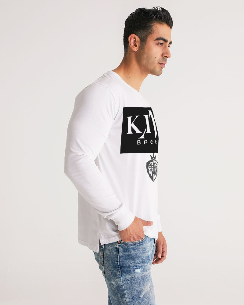 KINGBREED BLACK & WHITE EDITION Men's Long Sleeve Tee