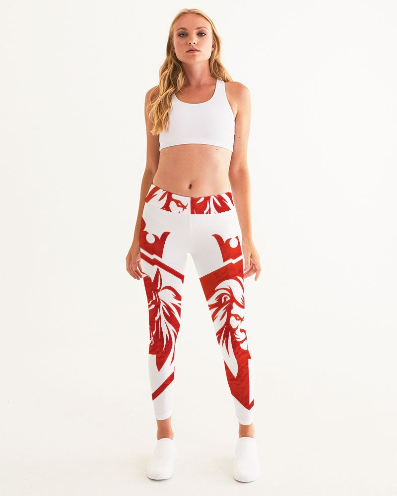 KINGBREED SIMPLICITY RED SKY Women's Yoga Pants