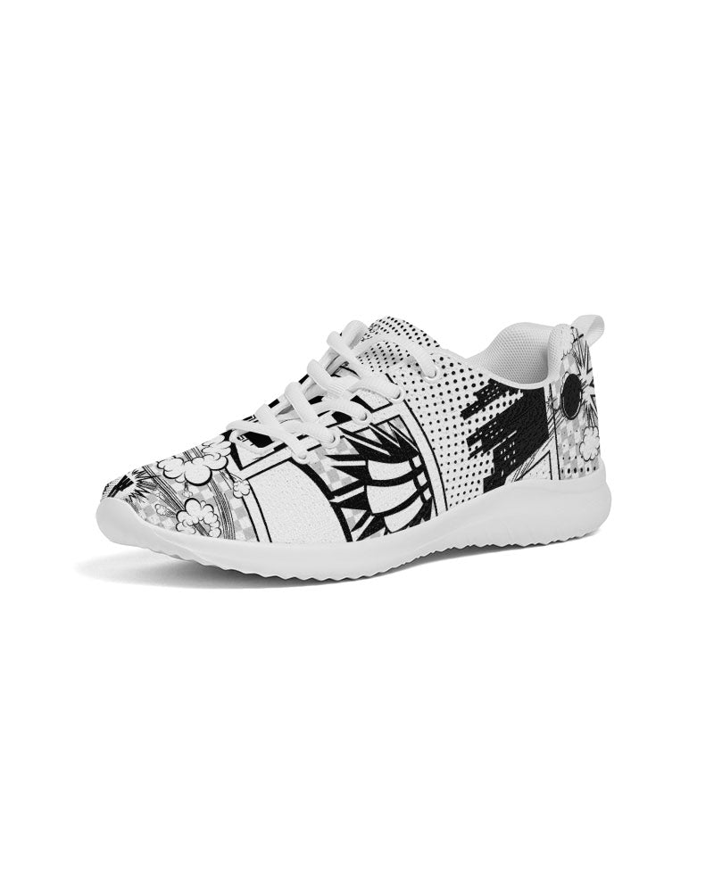 Retro Comic Women's Athletic Shoe