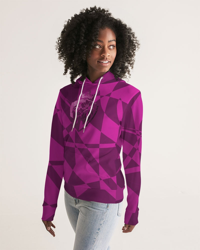 KINGBREED LUX RASPBERRY  Women's Hoodie