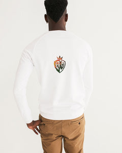 KINGBREED LUX ORIGINAL WHITE Men's Graphic Sweatshirt