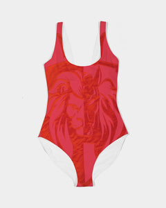 KINGBREED SIMPLICITY RED Women's One-Piece Swimsuit
