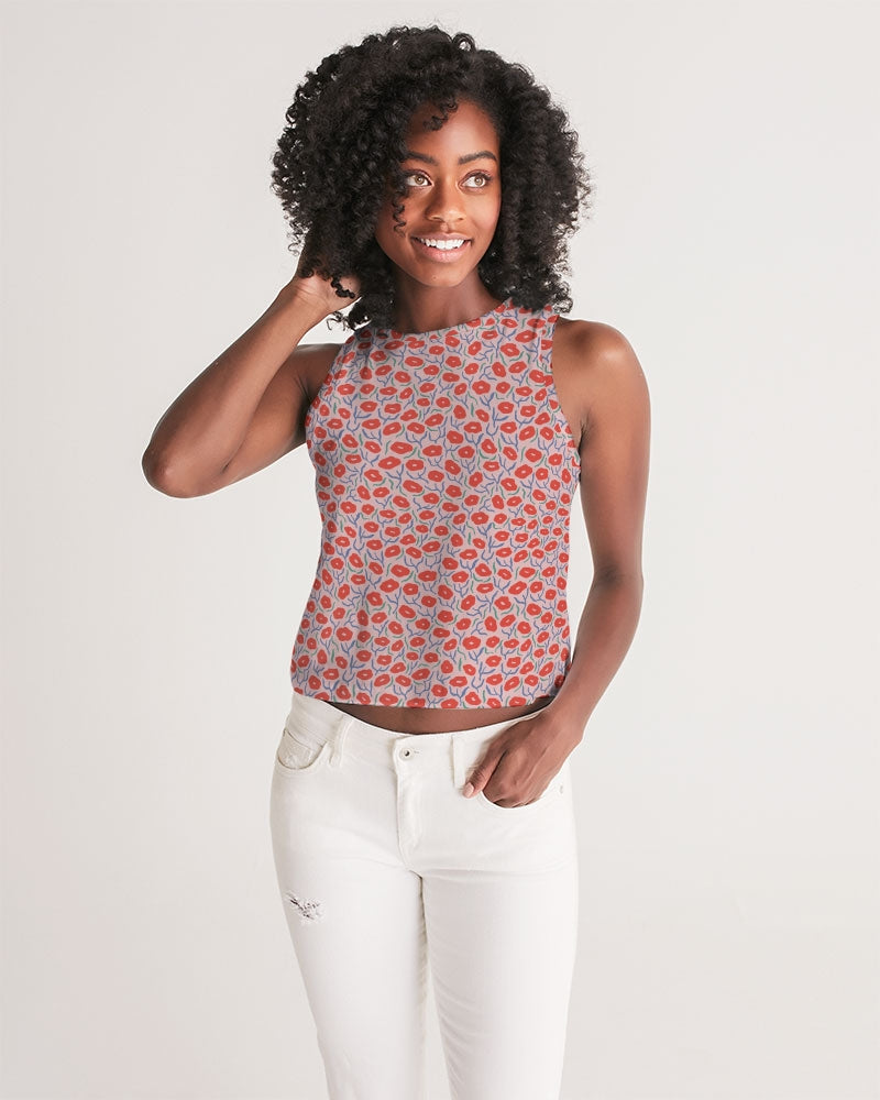 Little Red Women's Cropped Tank