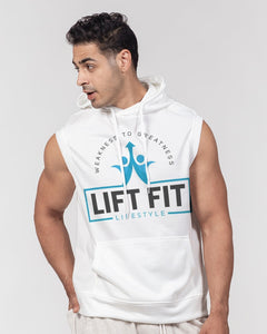 LIFT FIT LIFESTYLE COLLECTION BY KINGBREED Men's Premium Heavyweight Sleeveless Hoodie