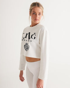 Kingbreed Lux Women's Cropped Sweatshirt