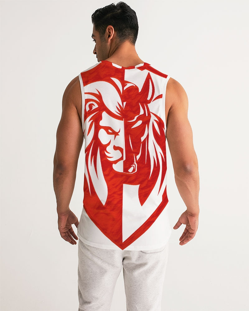 KINGBREED SIMPLICITY RED SKY Men's Sports Tank