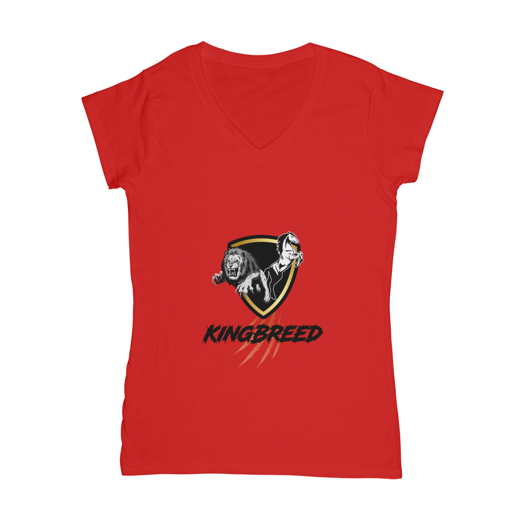 Kingbreed Unleashed Classic Women's V-Neck T-Shirt