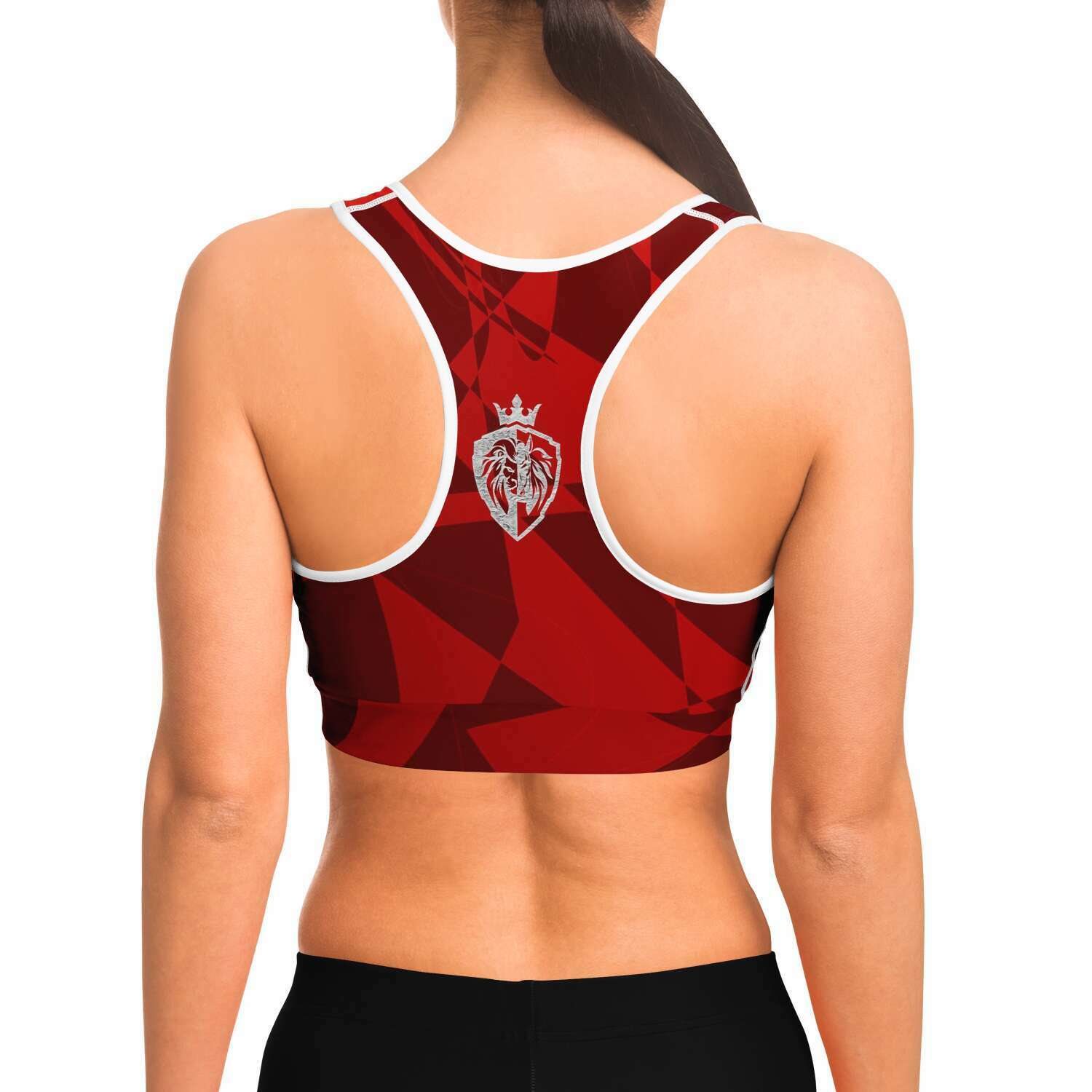 Kingbreed Collection Sports Bra Red Rose