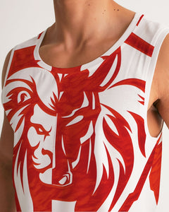 KINGBREED SIMPLICITY RED SKY Men's Sports Tank