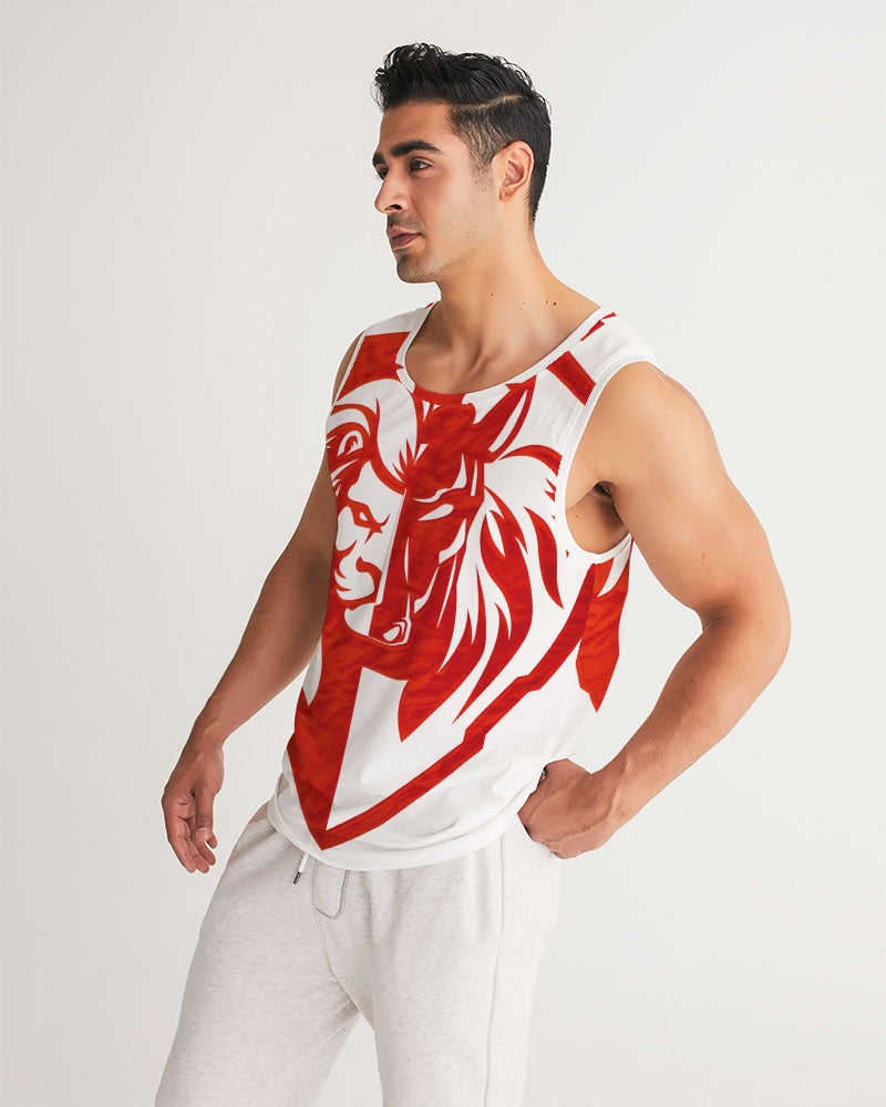 KINGBREED SIMPLICITY RED SKY Men's Sports Tank