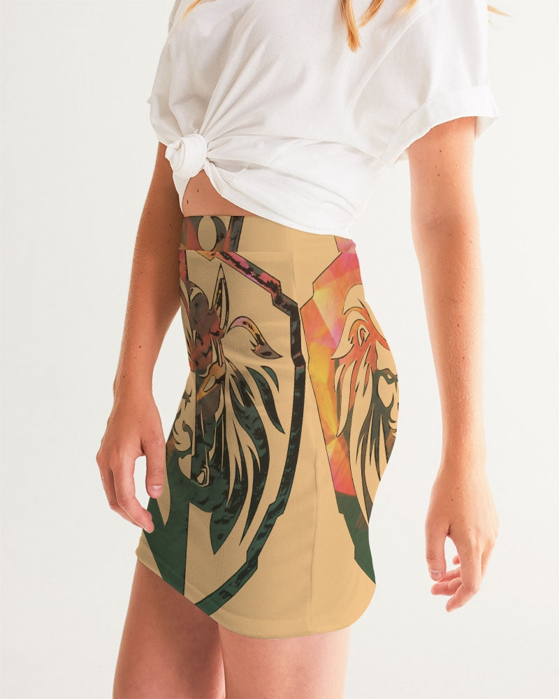 KINGBREED LUX BERRY  Women's Mini Skirt