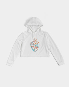 KINGBREED LEOMUS EDITION  Women's Cropped Hoodie