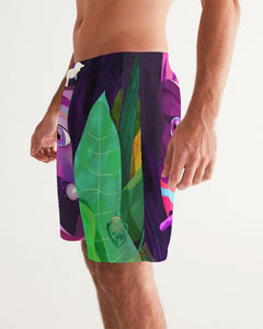 KINGBREED COMICS PURPLE EDITON Men's Swim Trunk