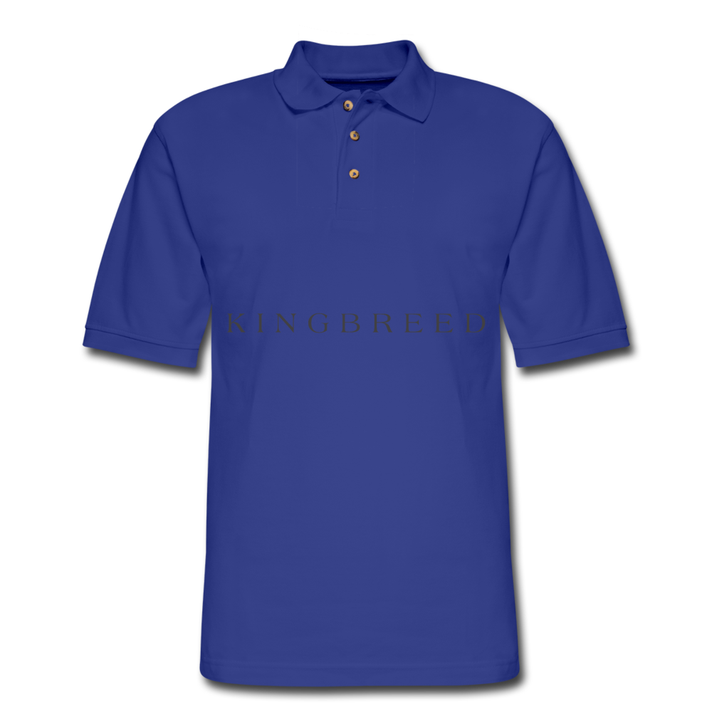 King Classic Polo Stamp - royal blue
