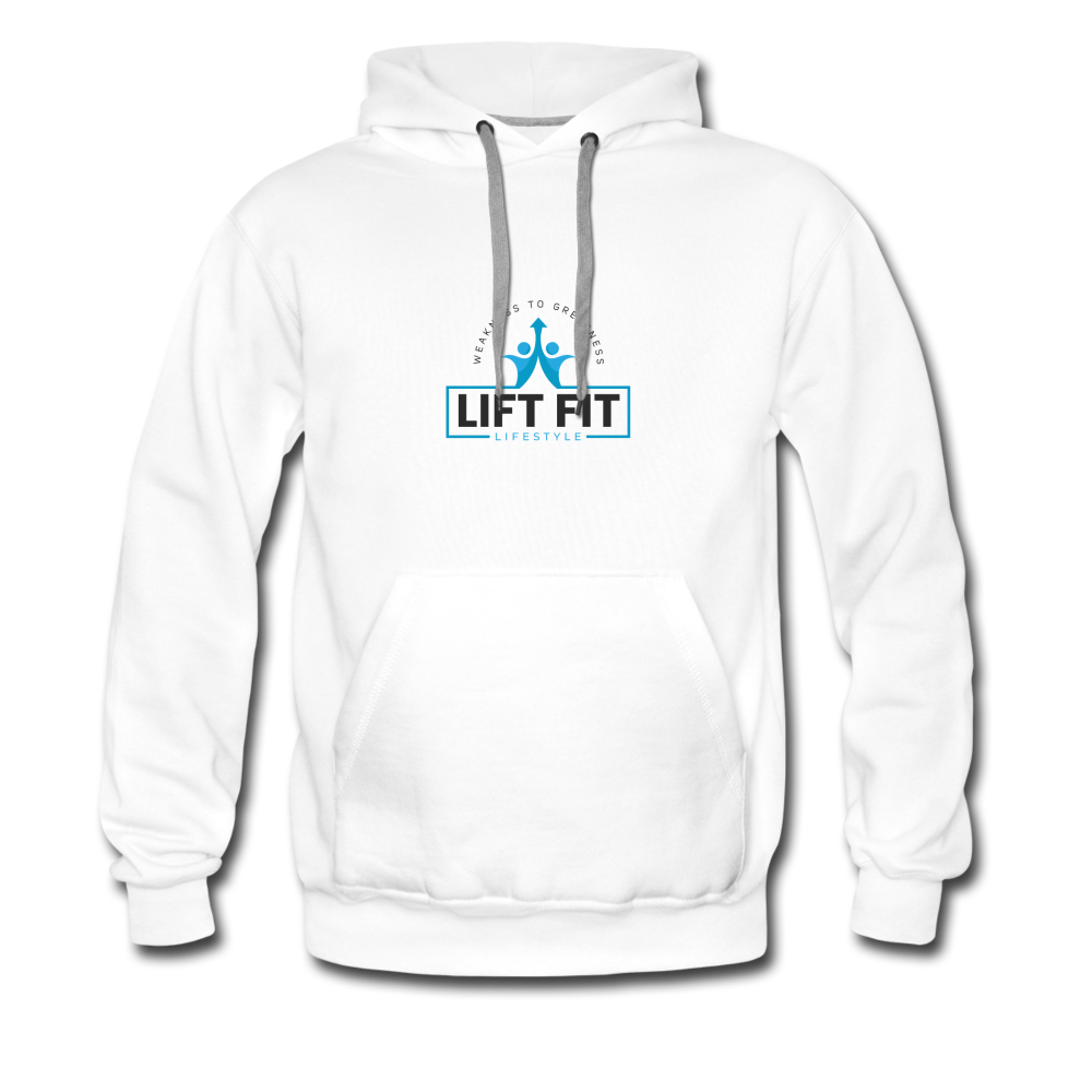 Men’s Premium Hoodie - white